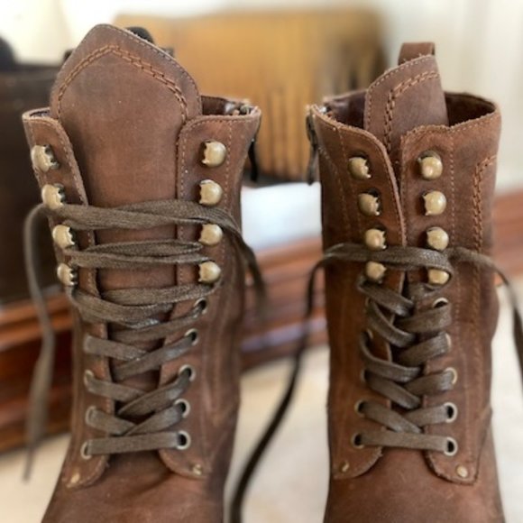 Bernardo Combat Boots (Redwing Heritage Style) - Picture 2 of 4